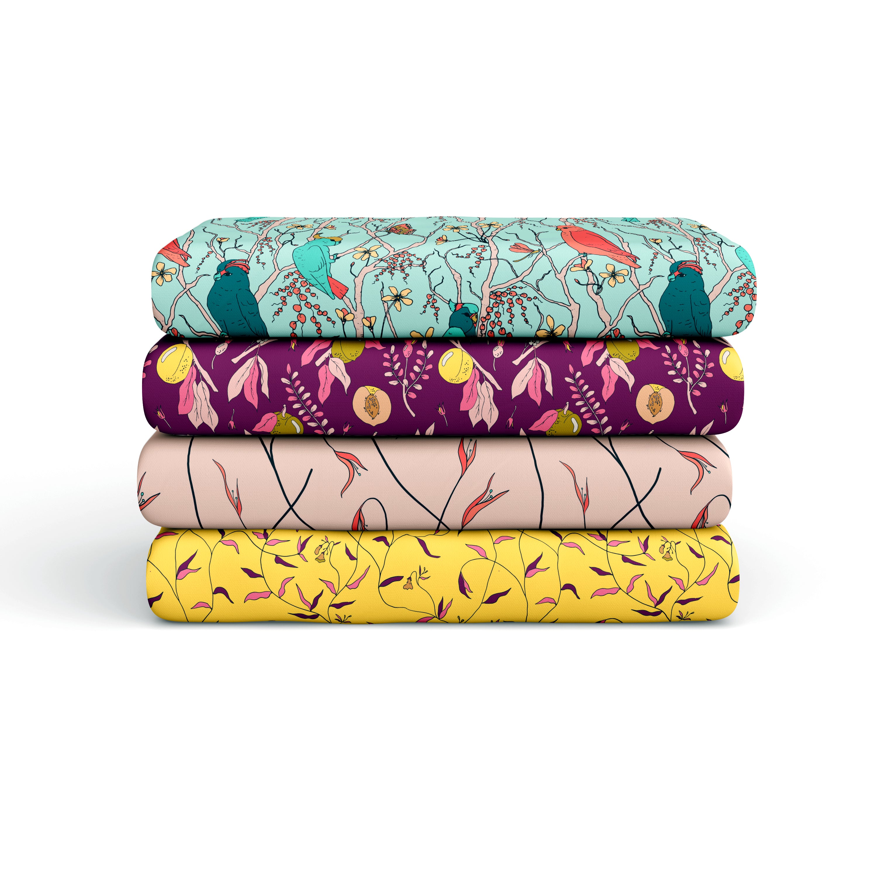 Cockatoos, Peaches & Pears by Kristina Hultkrantz