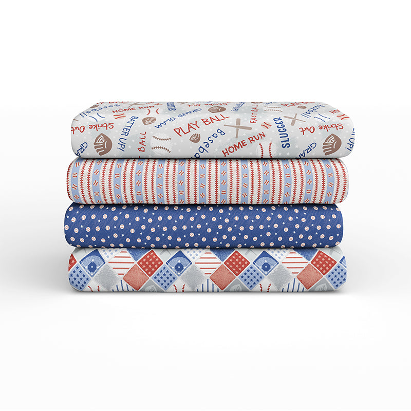 Hey, Batter Batter by PBS Fabrics