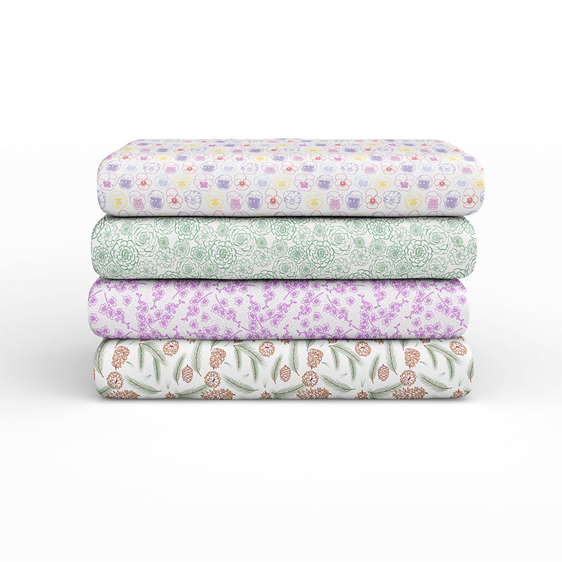 Nature's Silhouettes by PBS Fabrics