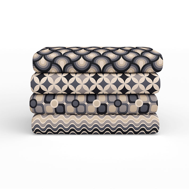 Retro Geos Chillin' by Leanne Friedberg