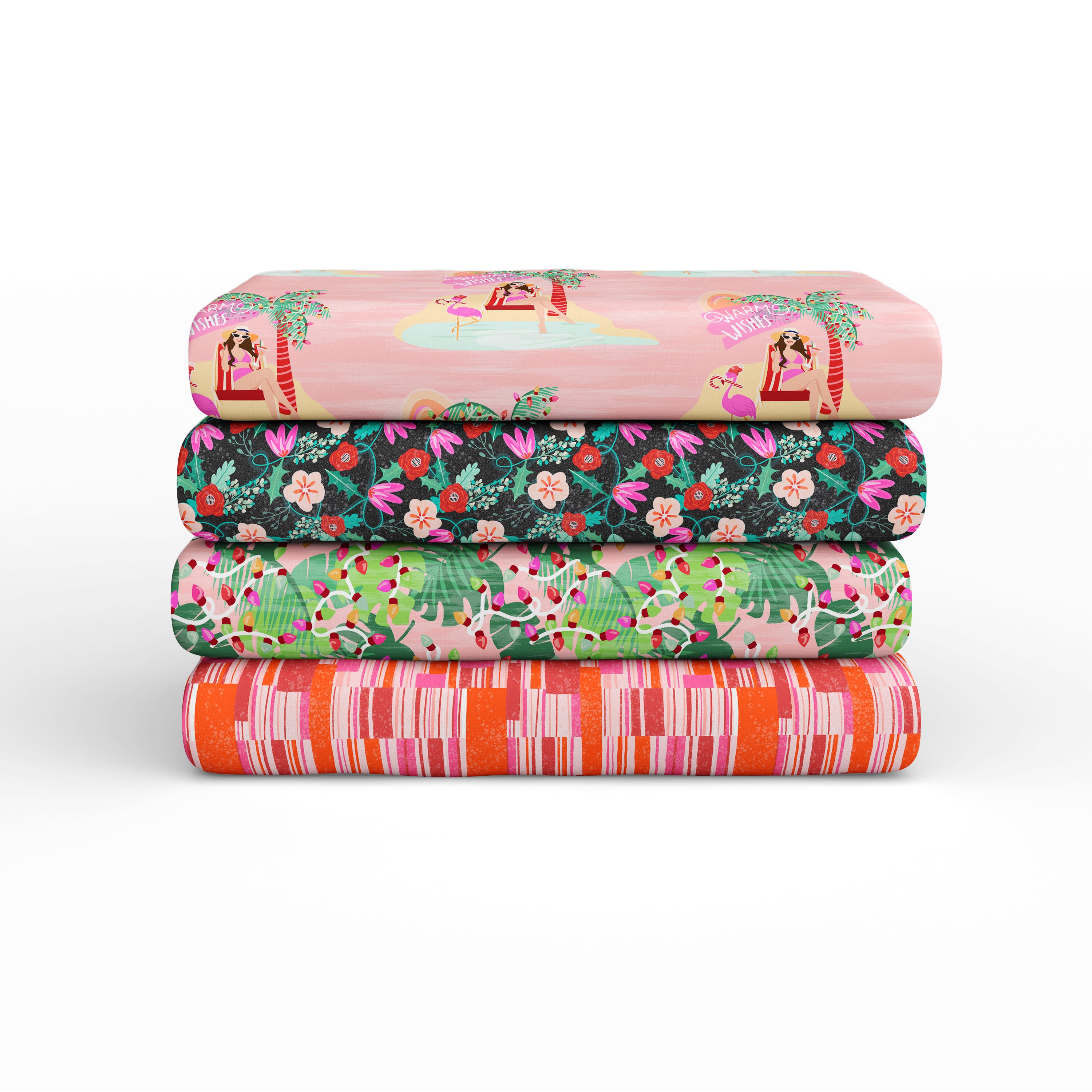 Flamingo Christmas by Lauren Lesley