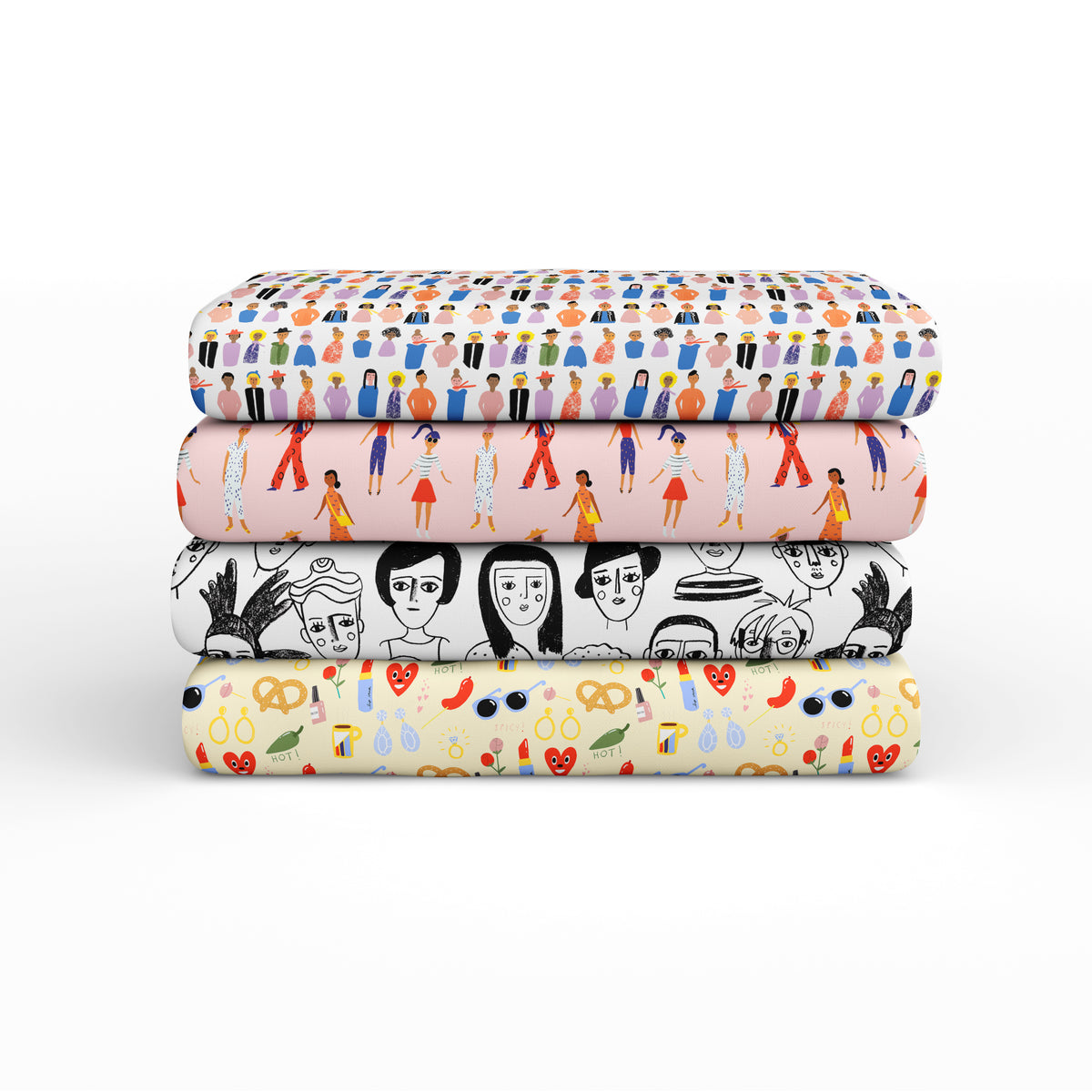 Friends and Faces by Carolyn Suzuki