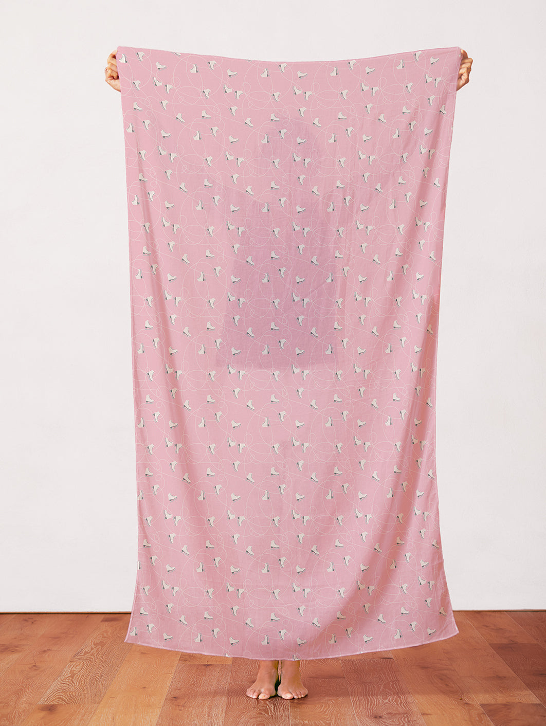 Ice Skate Lines - Pink