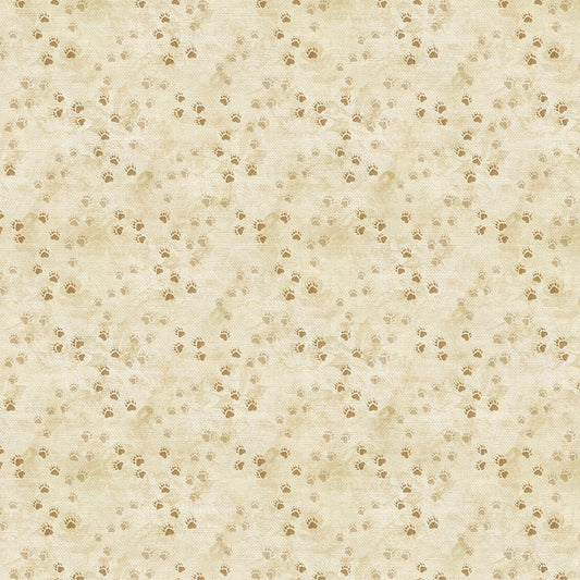 Pawprints - Cream