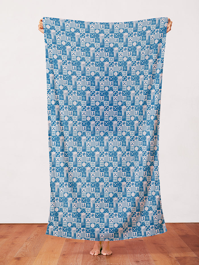 LA Icons - Blue/Light Blue