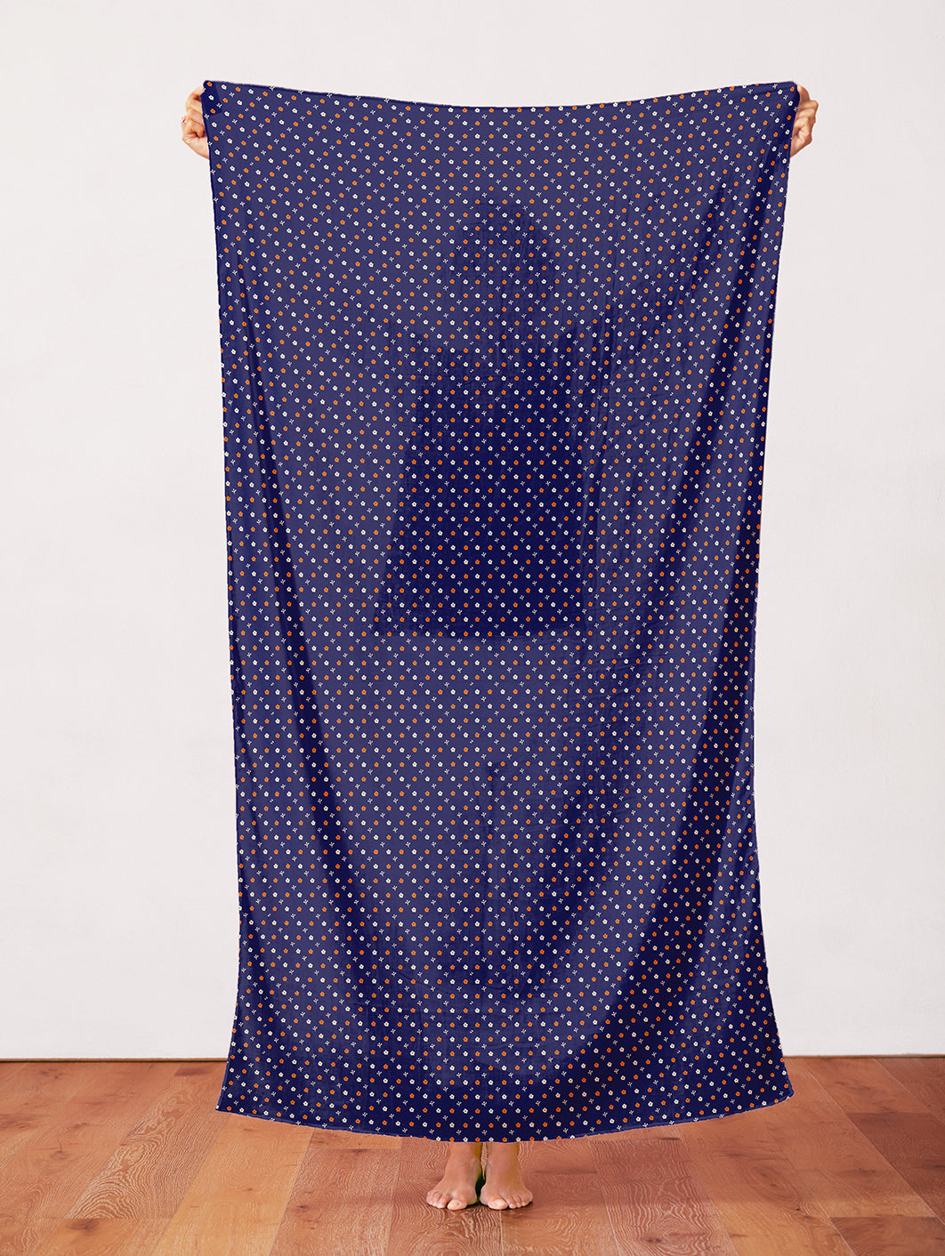 Tiny Flowers - Navy