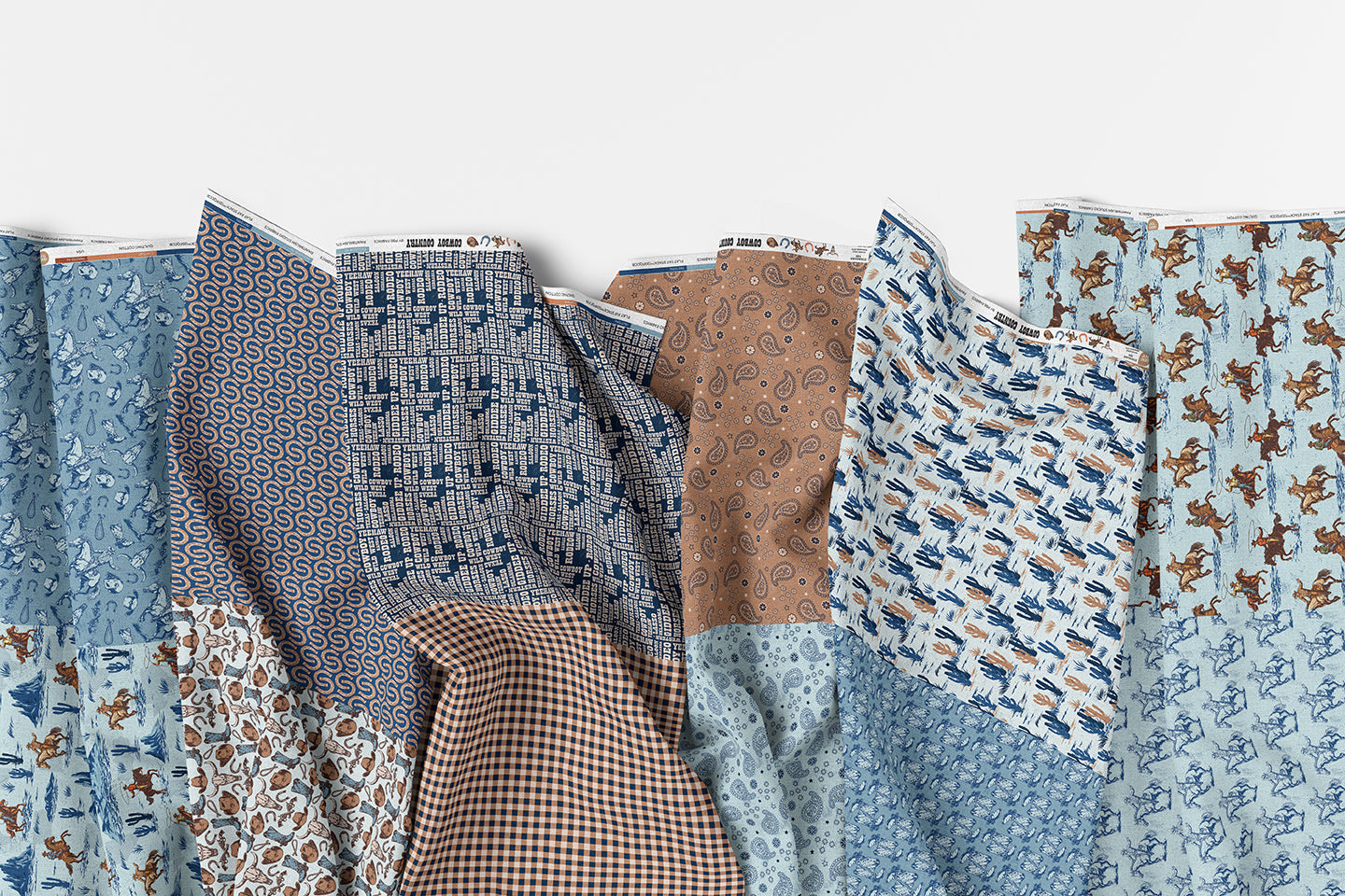 Cowboy Country - Flat Fat Stack 12 PC