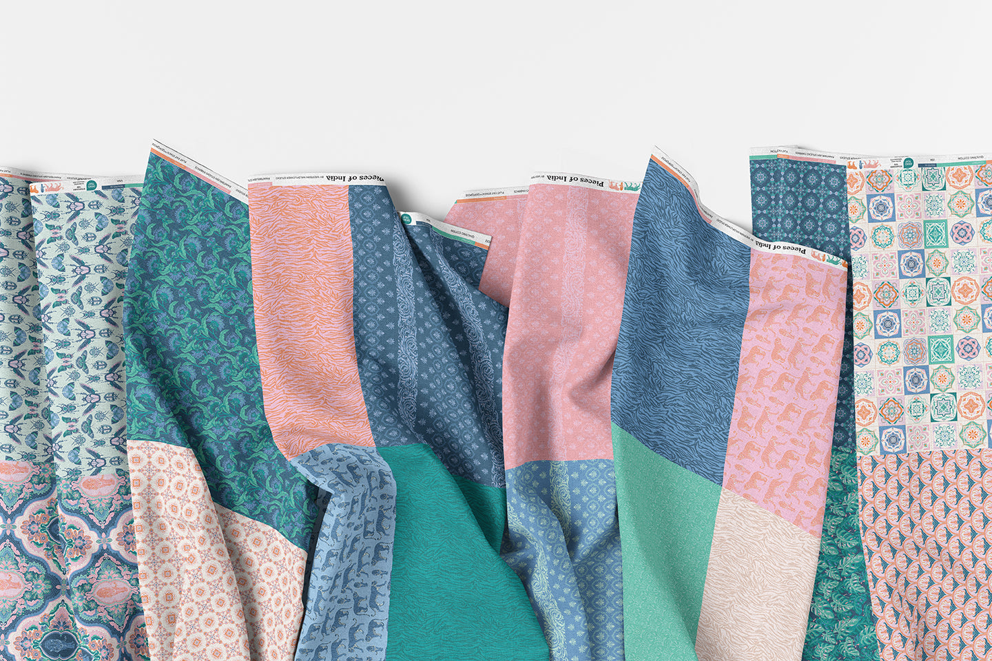 Pieces of India - Flat Fat Stack 18 PC