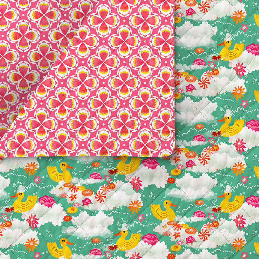 Bubble Bath Pre-Quilt