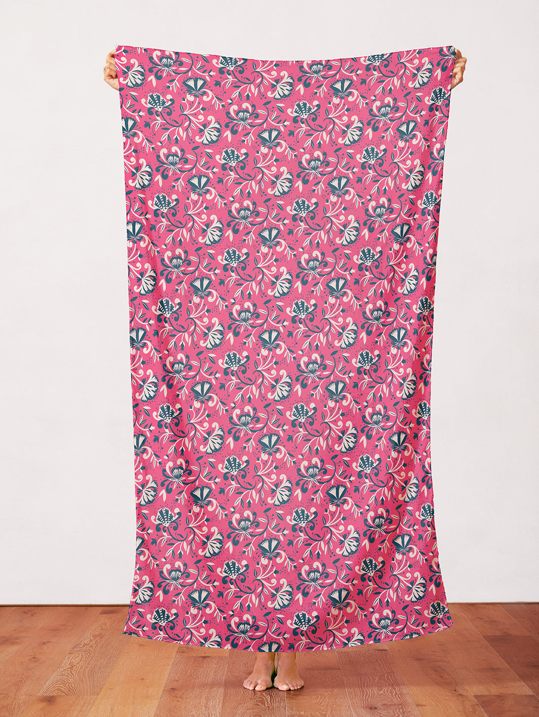 Floral Sprigs - Hot Pink