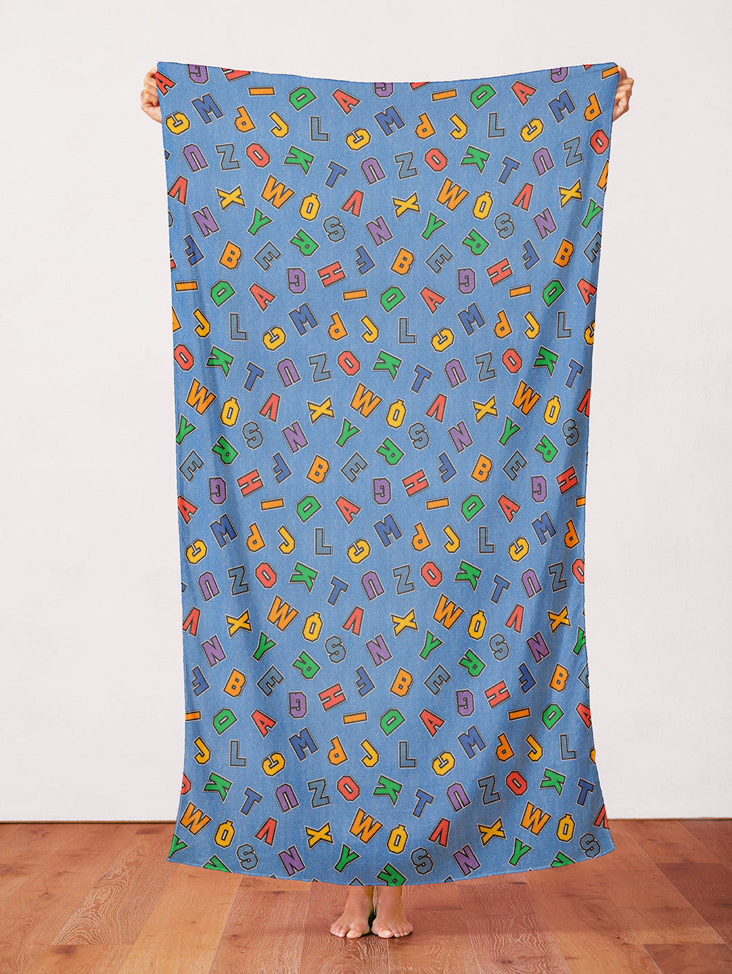Alphabet Toss - Light Blue