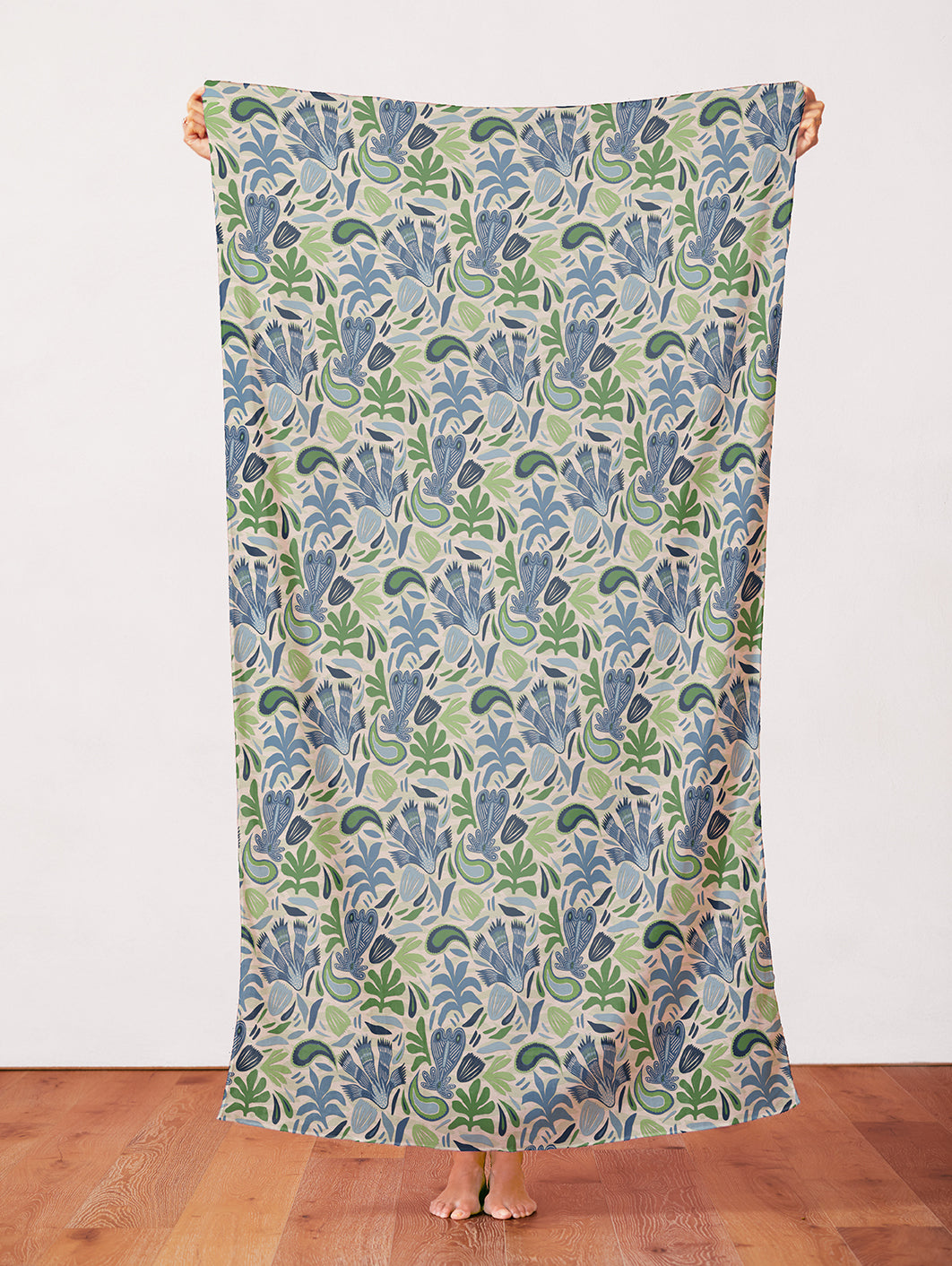 Abstract Shapes - Blue/Green