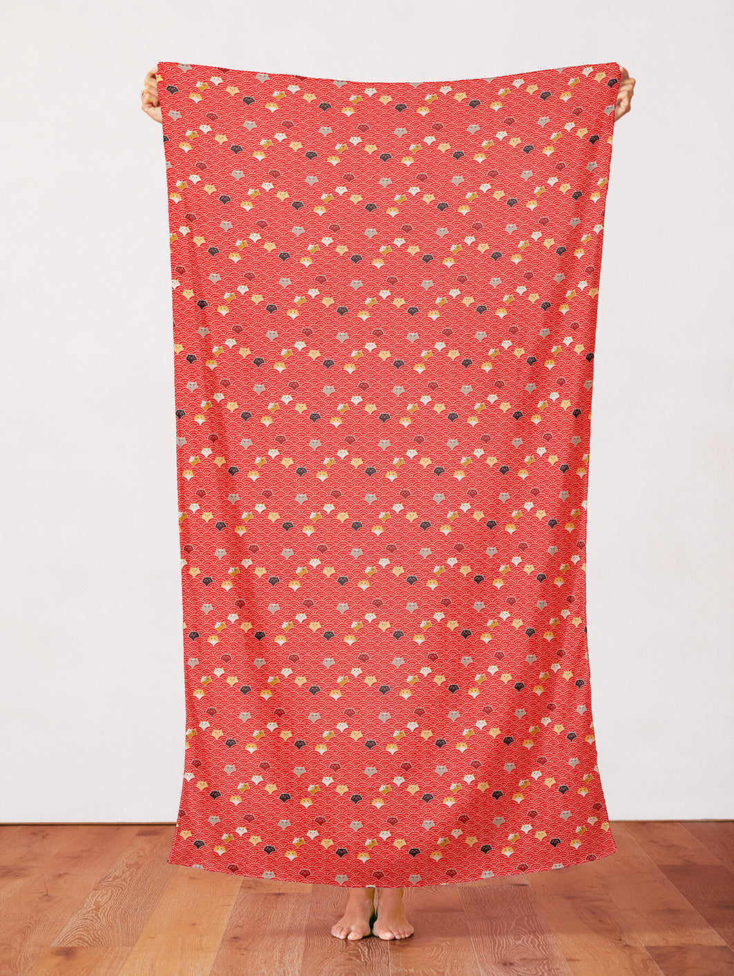Cat Scallop - Red