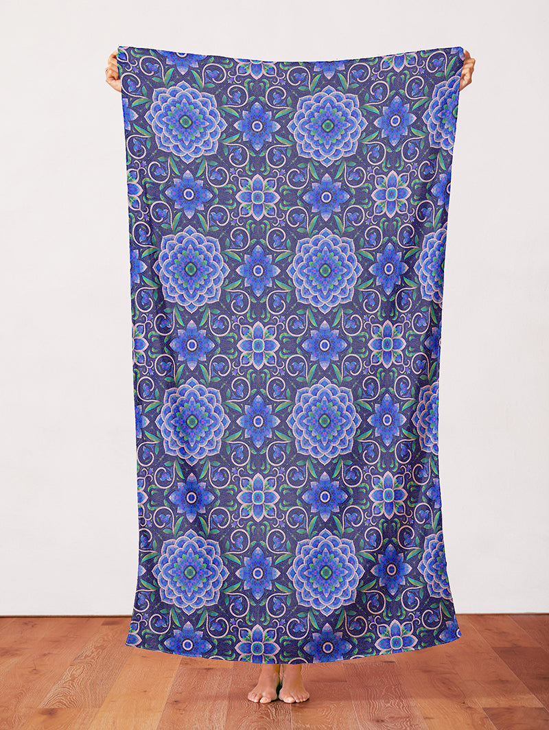 Mosaic Magic - Dark Blue/Green