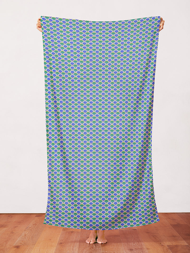 Scallop - Green/Blue