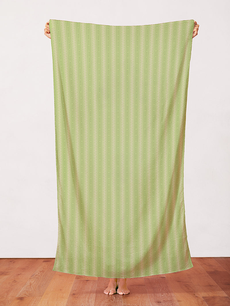 Scallop Stripe - Green