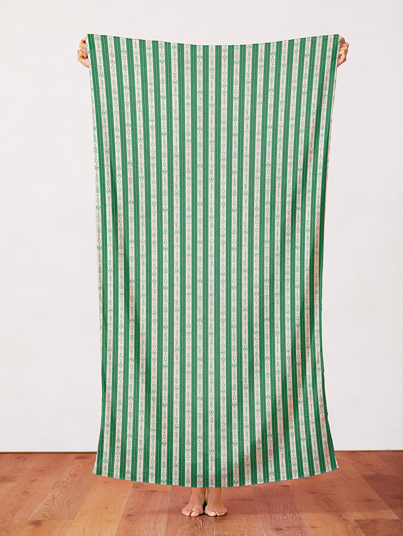 Holiday Stripes - Green