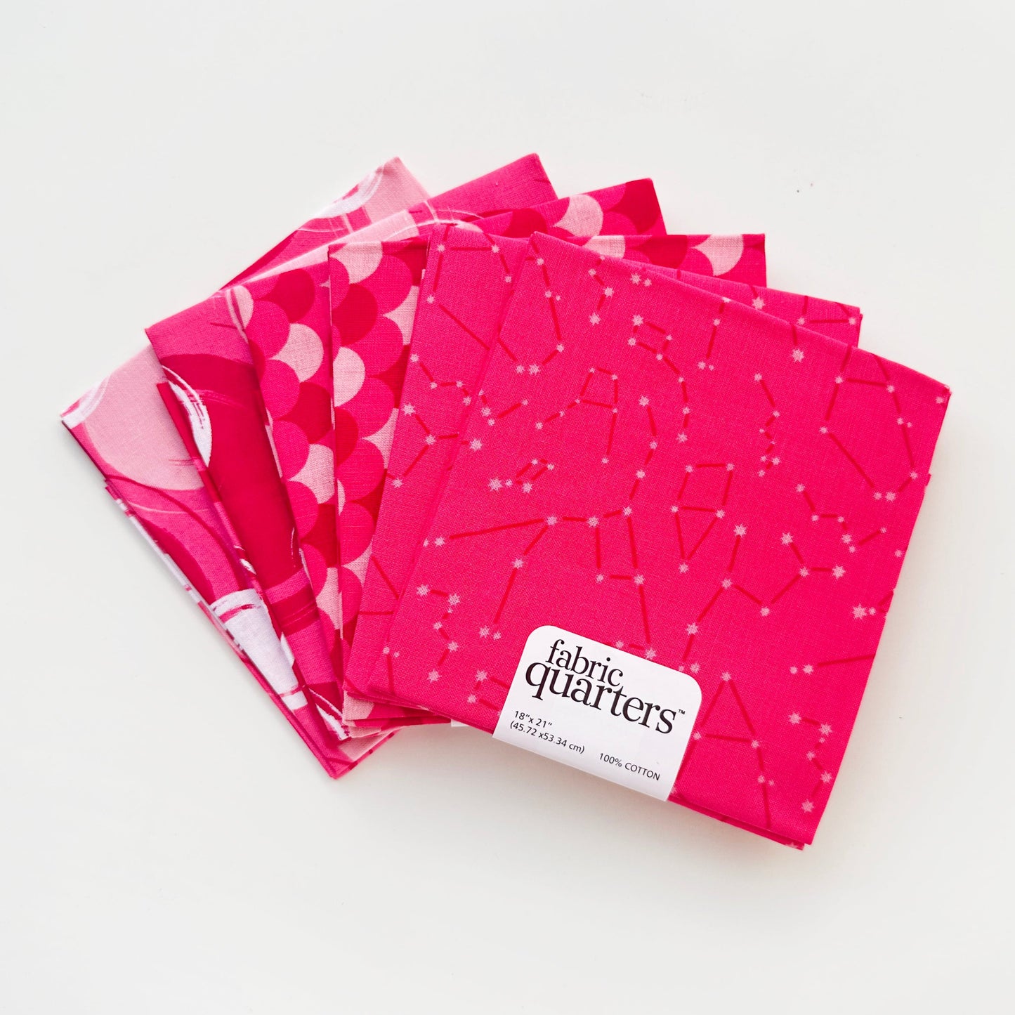 Pink Scallop Constellation Fat Quarter Pack Box