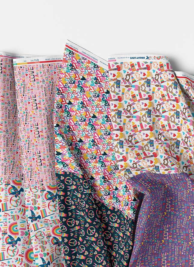 Bright Love - Flat Fat Stack 6 PC