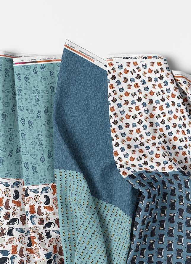 Cat's Meow - Flat Fat Stack 6 PC