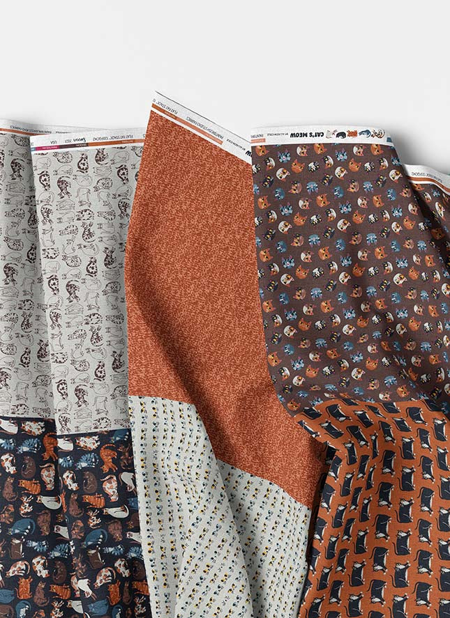 Cat's Meow - Flat Fat Stack 6 PC