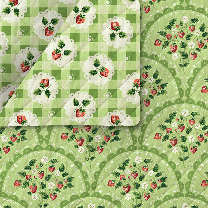 Cottage Strawberry Pre-Quilt