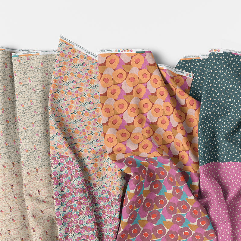 Flower Girl - Flat Fat Stack 8 PC