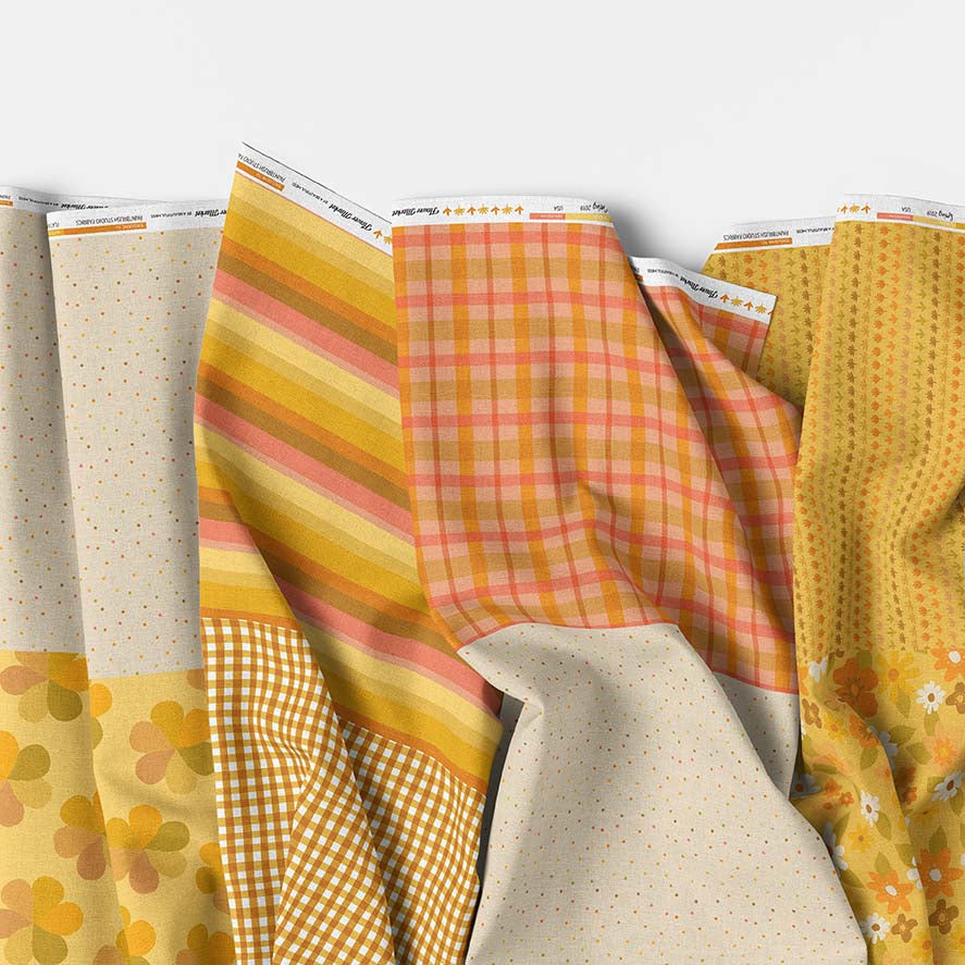 Flower Market - Flat Fat Stack 8 PC
