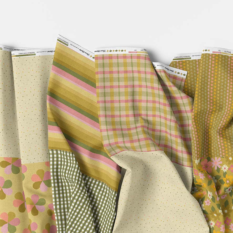 Flower Market - Flat Fat Stack 8 PC