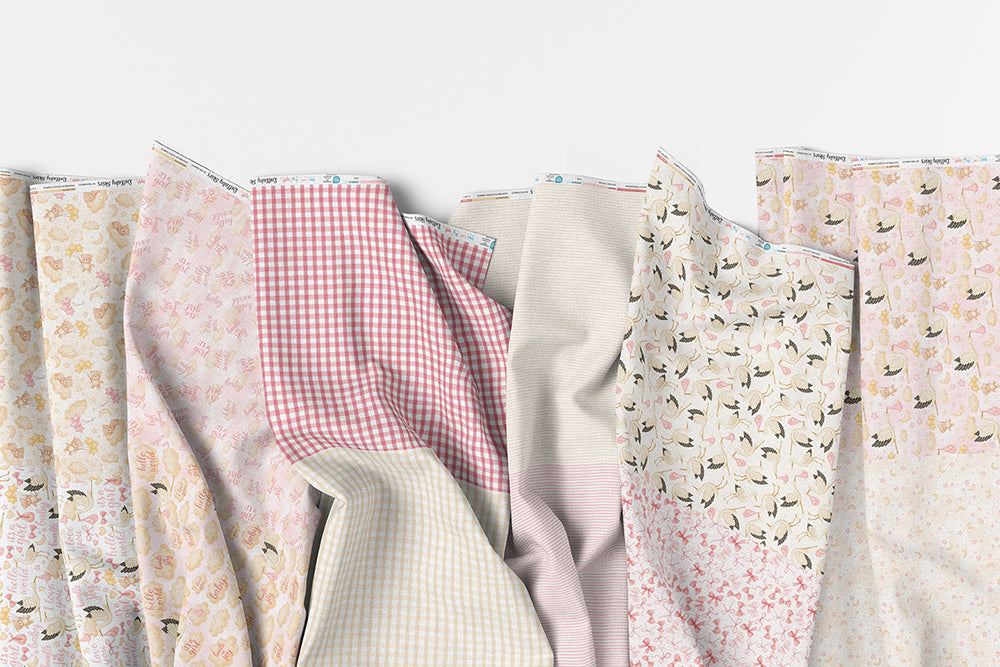 Lullaby Skies - Pink - Flat Fat Stack 12 PC