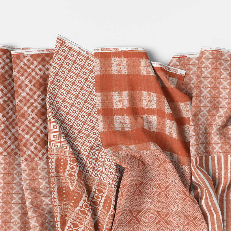 Shibori Dye - Flat Fat Stack 8 PC