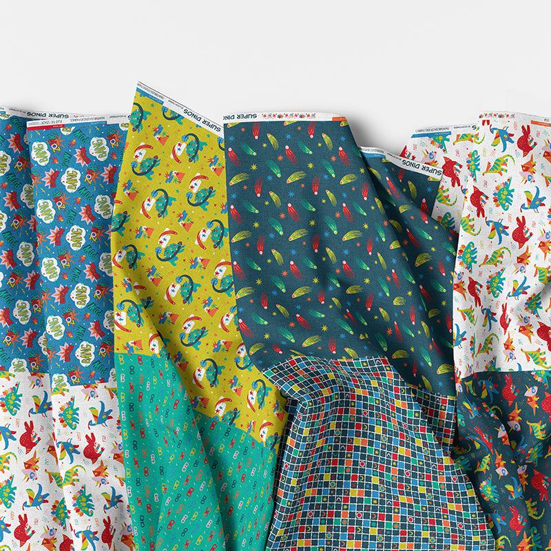 Super Dinos - Flat Fat Stack 8 PC