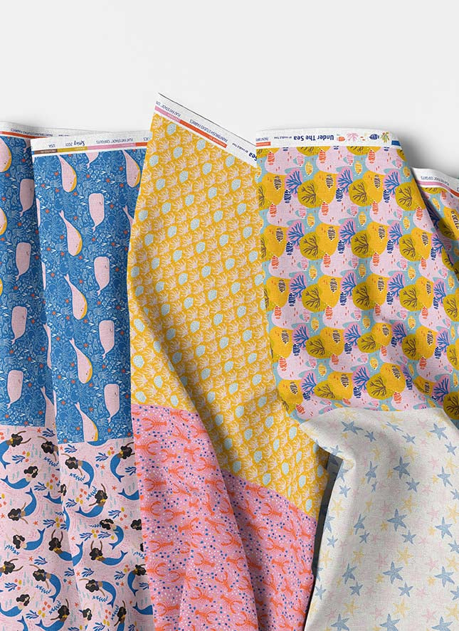 Under the Sea - Flat Fat Stack 6 PC