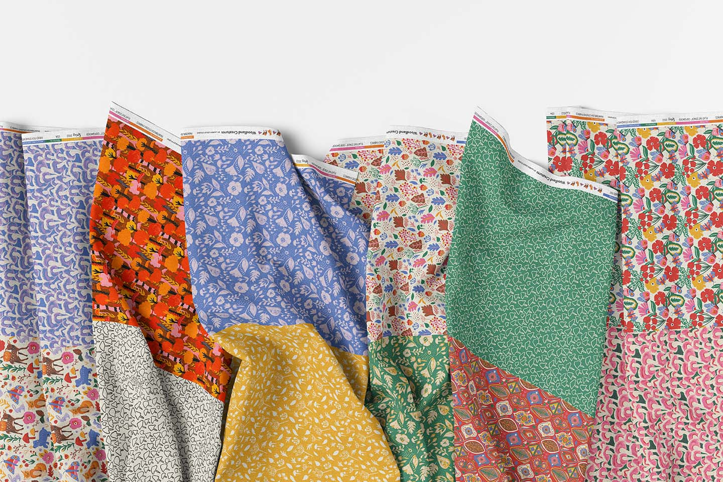 Woodland Creatures - Flat Fat Stack 12 PC