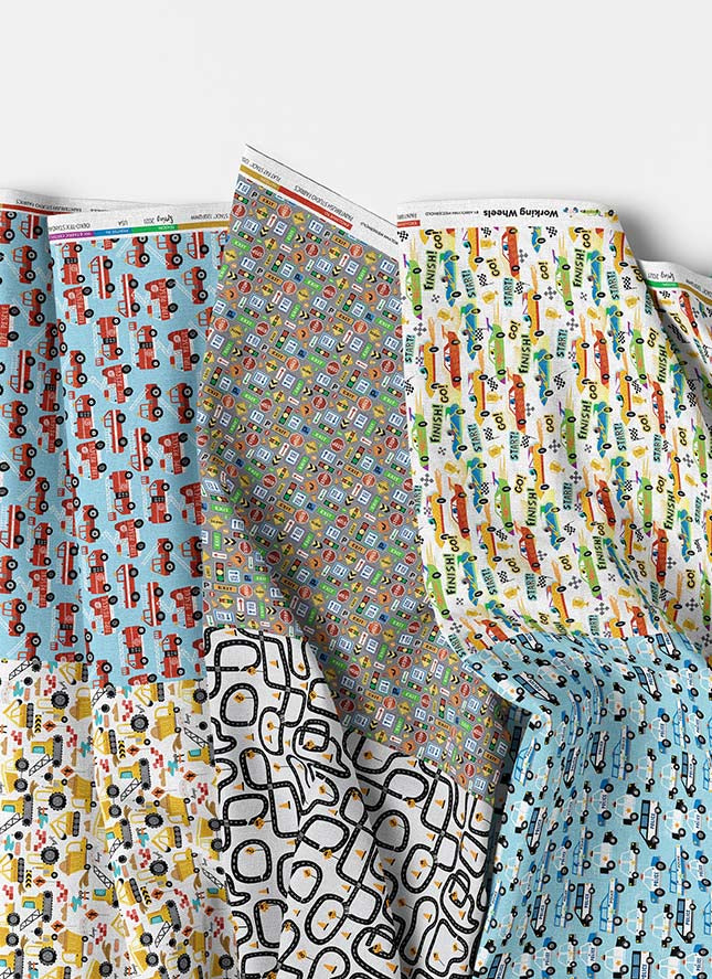 Working Wheels - Flat Fat Stack 6 PC