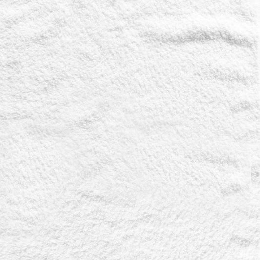 Polyester Fleece - White