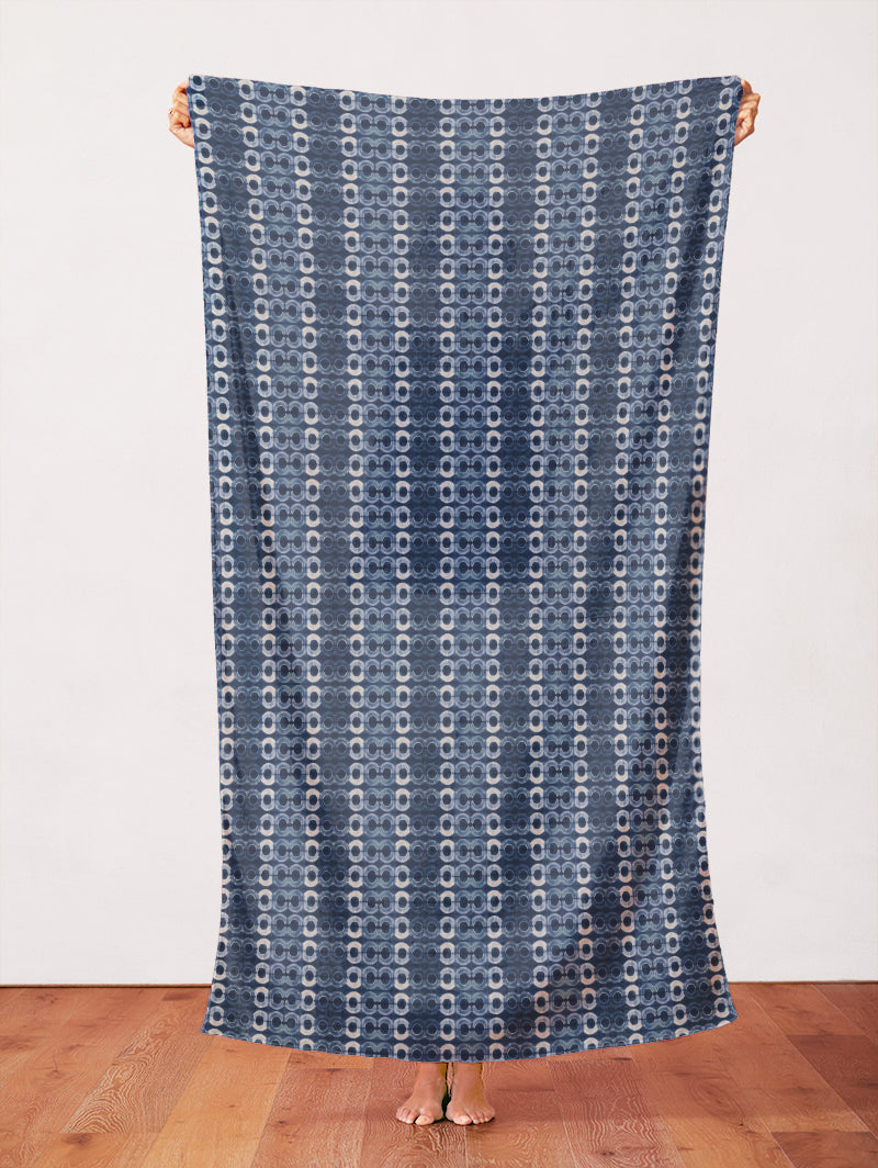 Doily Dots - Indigo