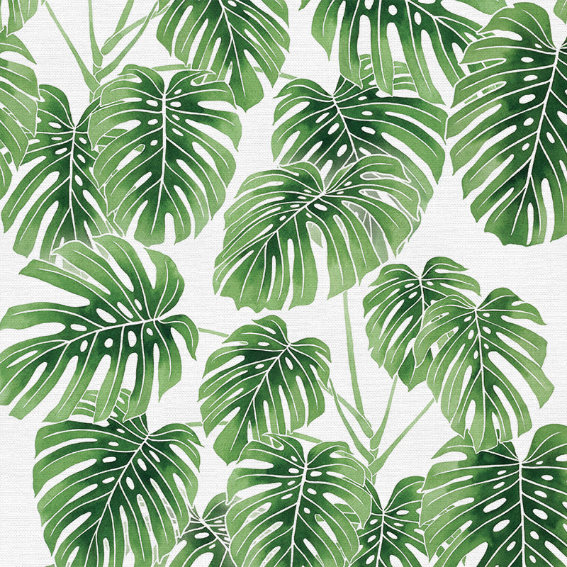 monstera plant fabric Monstera – Paintbrush Studio Fabrics