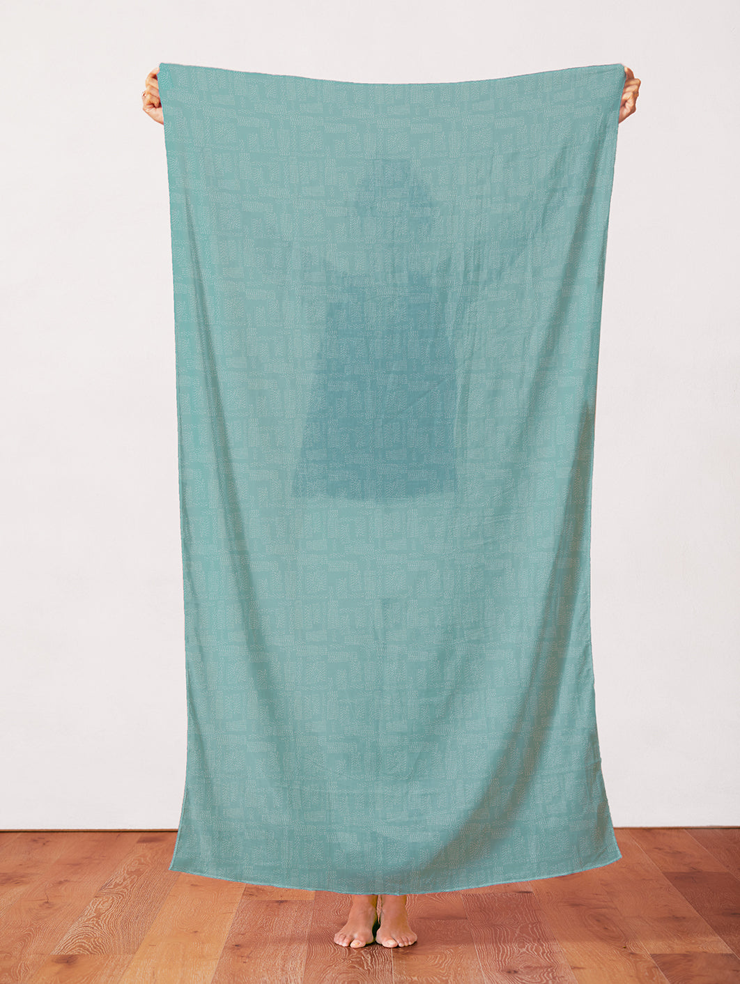 Kantha Cloth - Teal