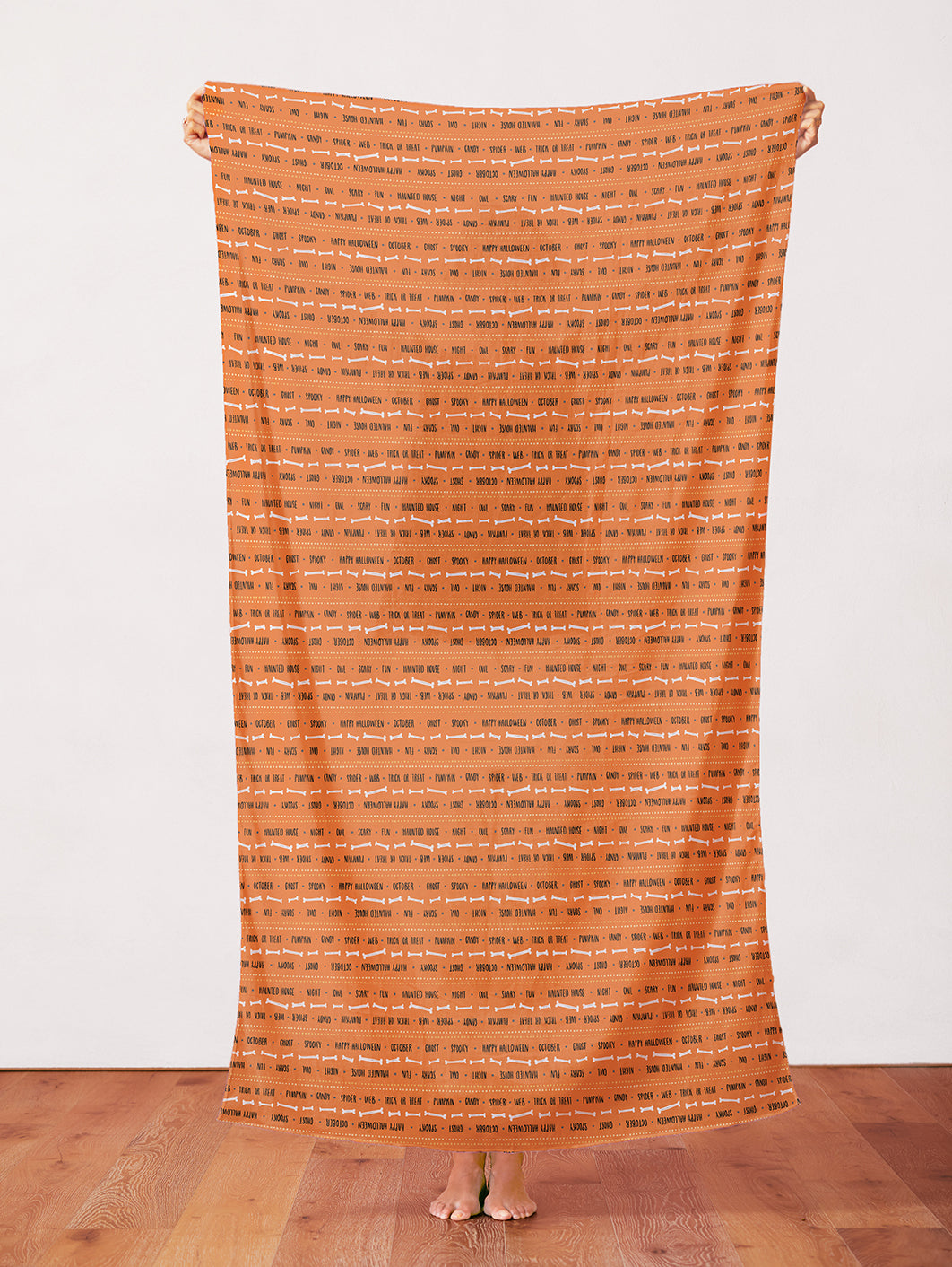 Halloween Word Stripe