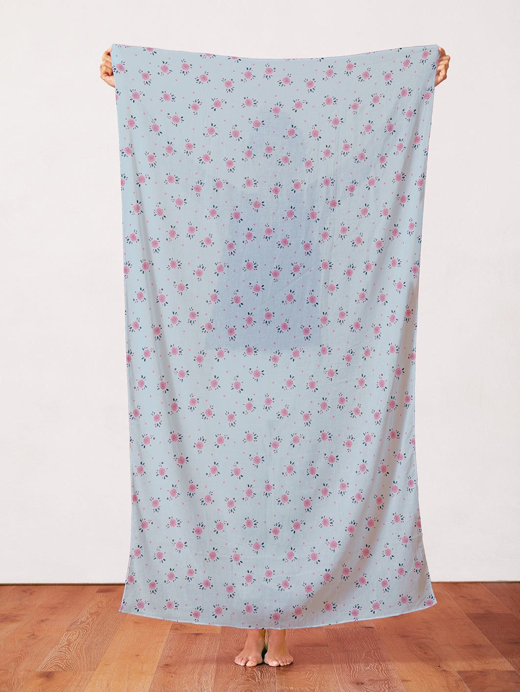 Ditsy Flower Toss - Blue