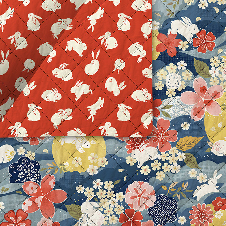Moon Rabbit Pre-Quilt