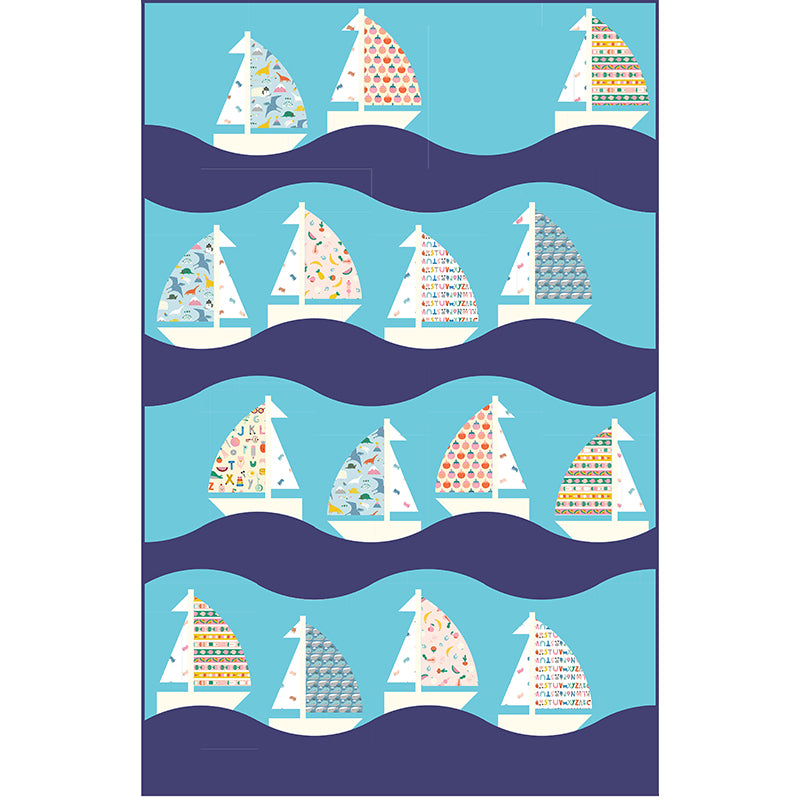 Quilt Pattern - Newport Sails by Everyday Stitches