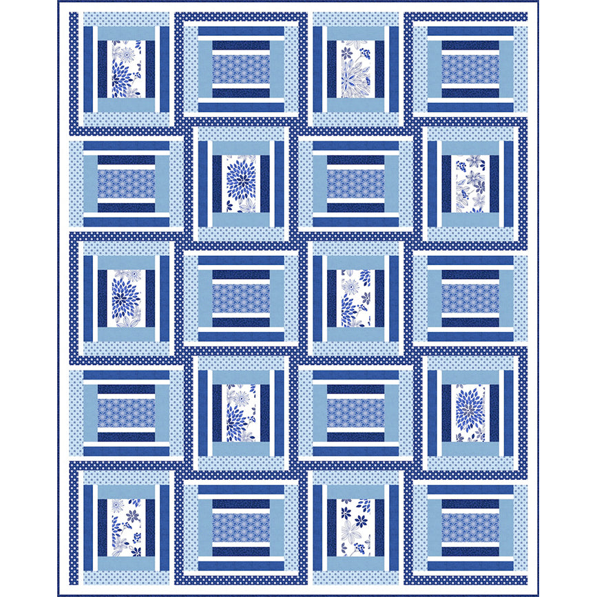 Fleur de Bleu Pattern