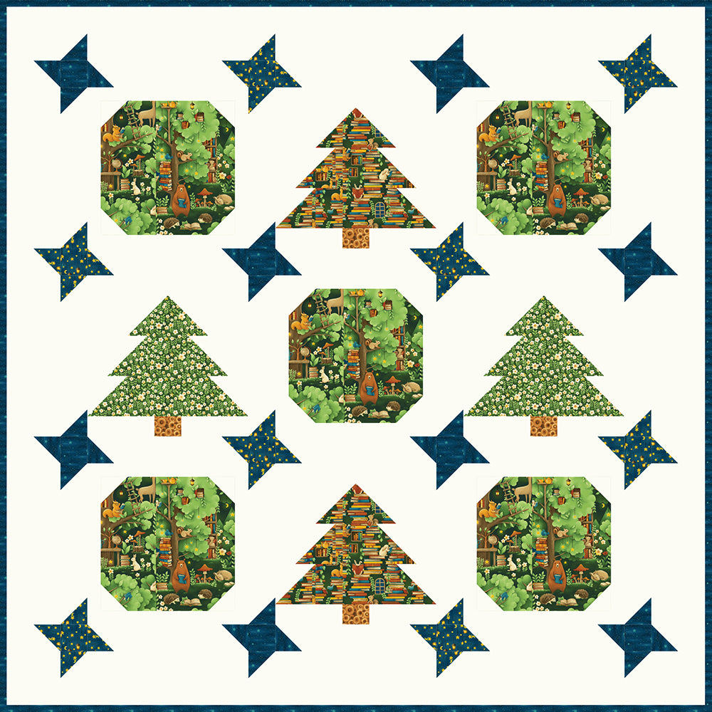 Free Quilt Pattern - Forest Fables