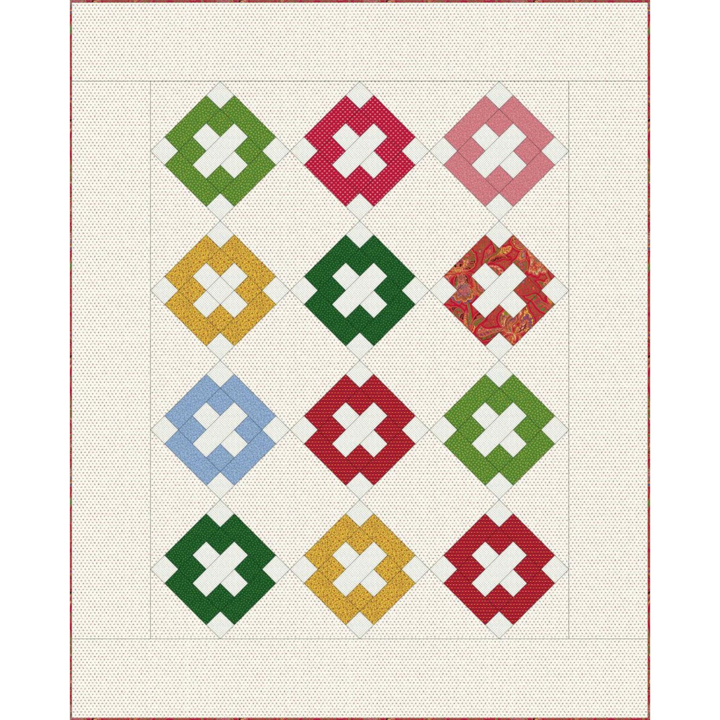 Manzanita Grove Album Quilt Pattern