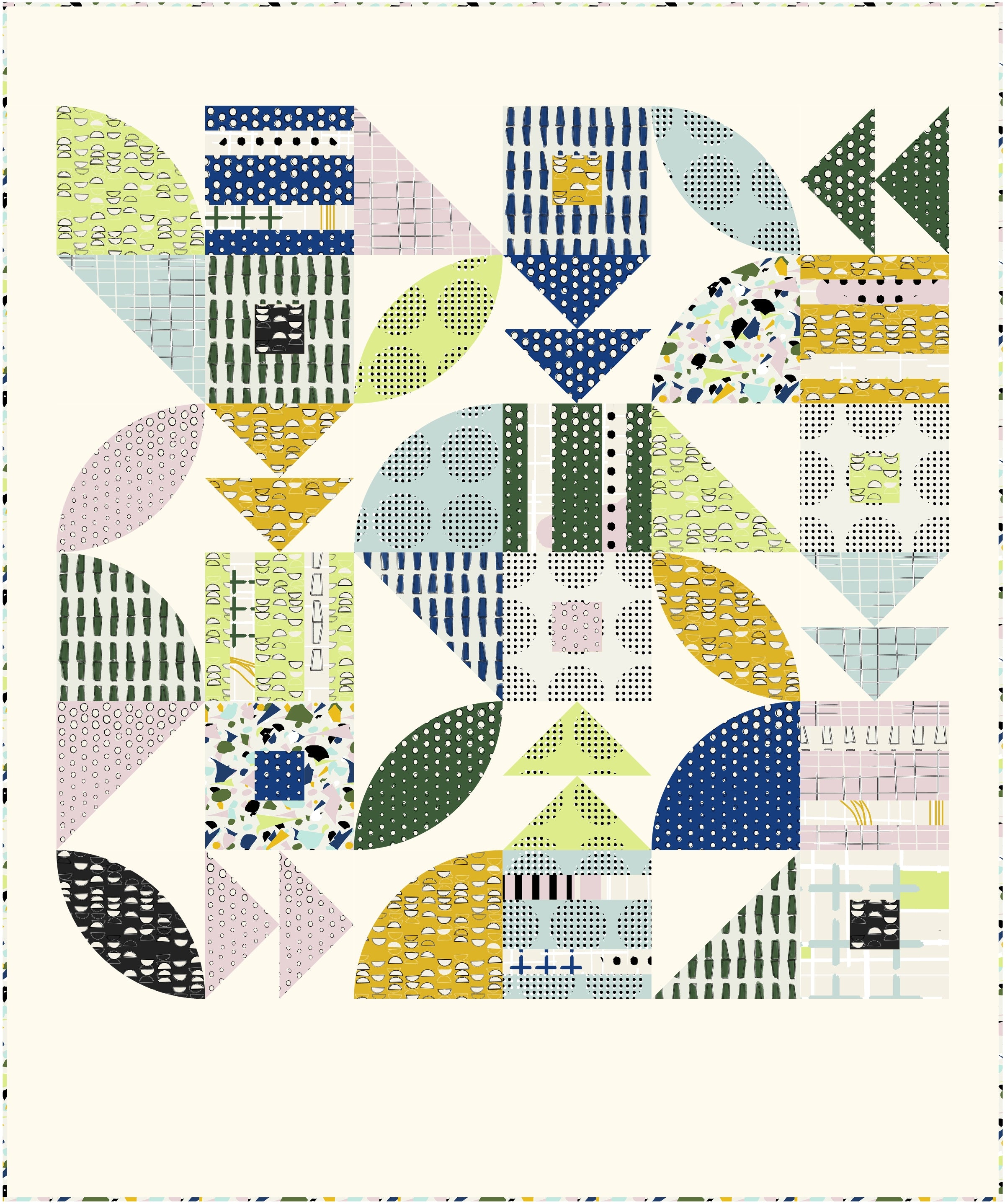 Free Quilt Pattern -  Sketchbook Sampler