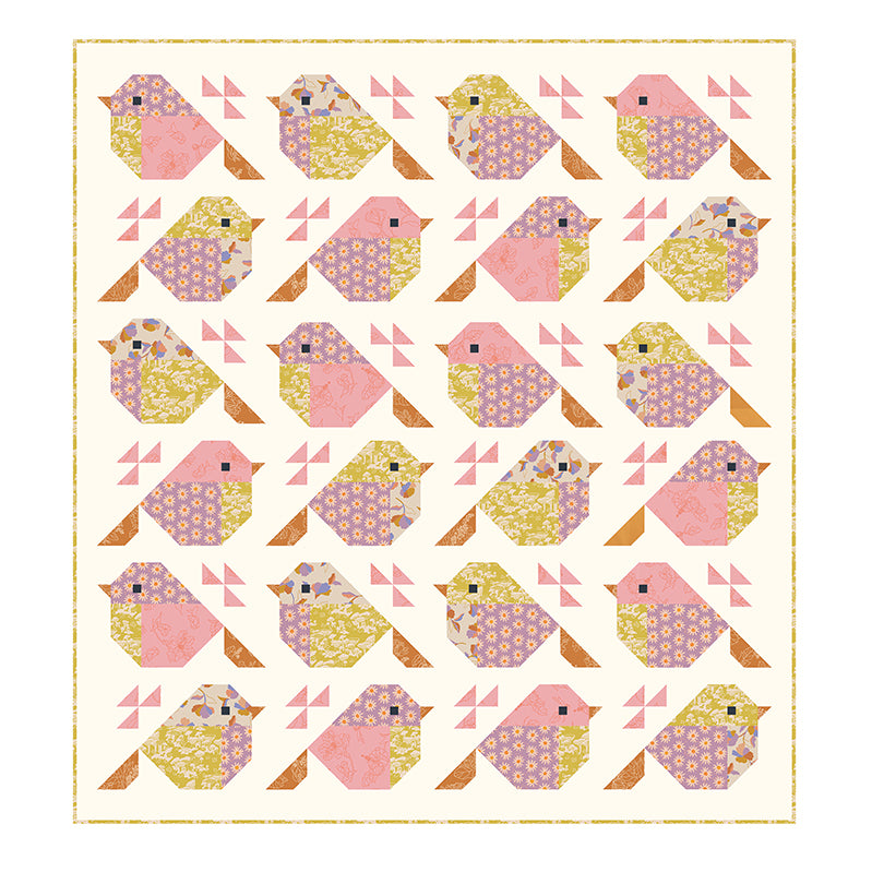 Quilt Pattern - Sparrows by Pen and Paper Patterns