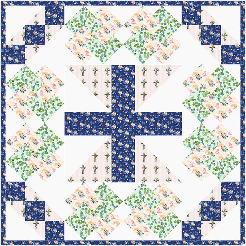 Free Quilt Pattern - Sunday's Garden