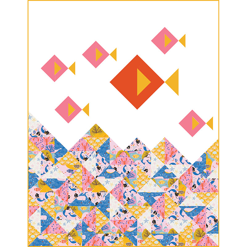 Quilt Pattern - Little Fishies by Whole Circle Studio